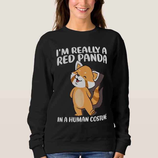 Red Panda  Halloween Costume Red Pandas T Shirt (Framsida)