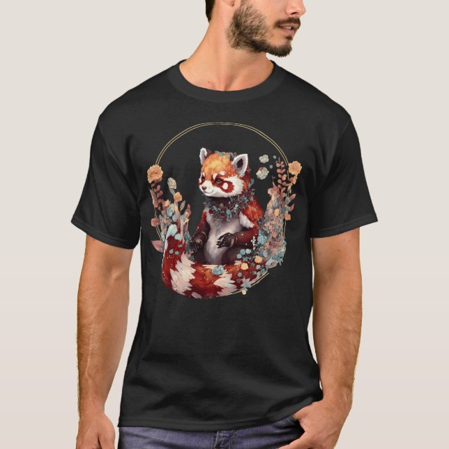 Red Panda Heaven T Shirt (Framsida)