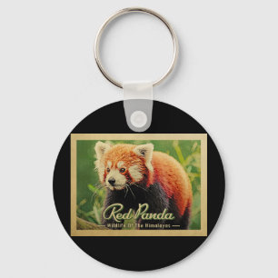 Red Panda - Himalayas vilt Nyckelring