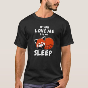 Red Panda I Ssparpandabjörn Pajamas Red Panda Cute T Shirt