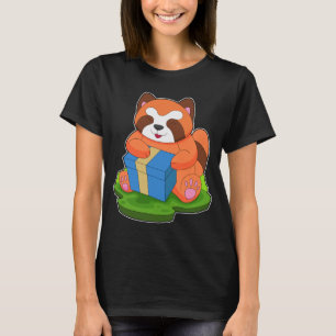 Red Panda jul Paket T Shirt