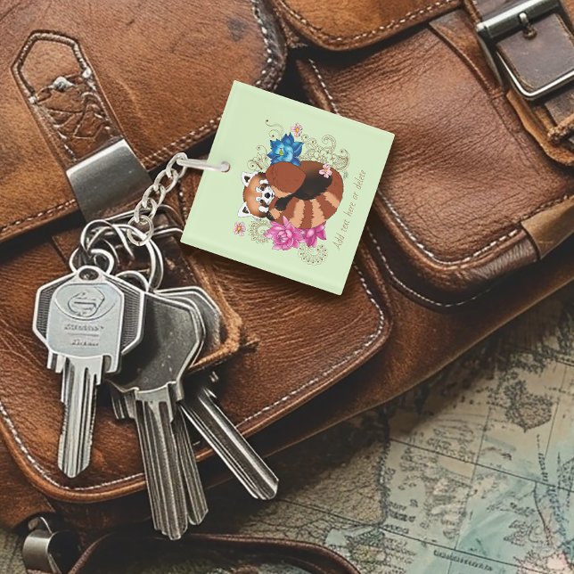 Red Panda Lotus Flowers Henna Business Logotyp (Skapare uppladdad)