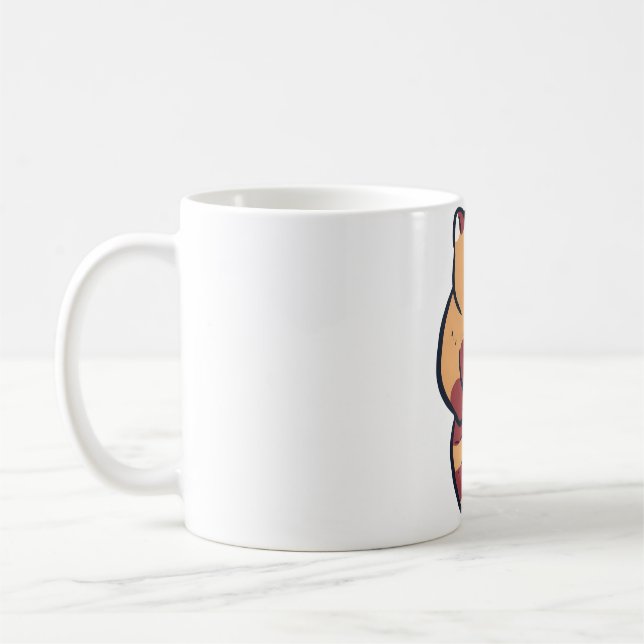 Red panda Magic Kaffemugg (Vänster)