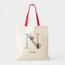 Red Panda Monogram Brev ’N’ Tote Bag