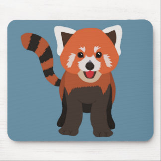 Red Panda Mousepad Musmatta