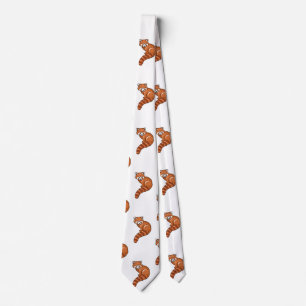Red Panda Neck Tie Slips
