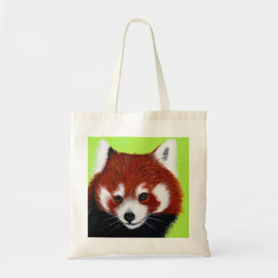 Red Panda Painting Tygkasse