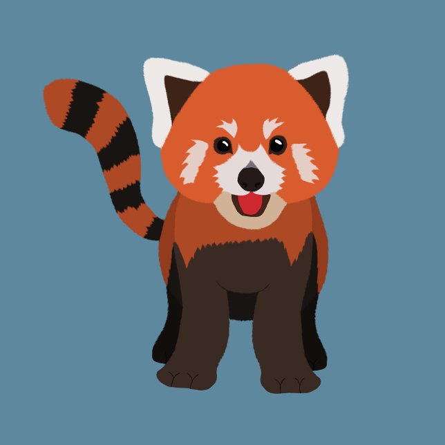 Red Panda Pillow Kudde (Skapare uppladdad)