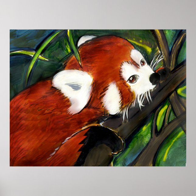 Red Panda Poster (Framsidan)