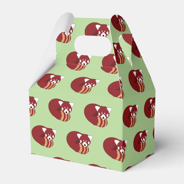 Red Panda Presentaskar (Baksidan Sidan)