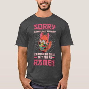 Red Panda Ramen Noodle Japan-Cuisineet Japan Asia T Shirt