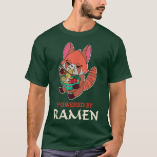 Red Panda Ramen Noodle Japan-Cuisineet Japan Asia T Shirt