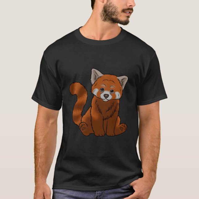Red Panda Red Pandas T Shirt (Framsida)
