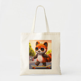 Red Panda Rides Tygkasse