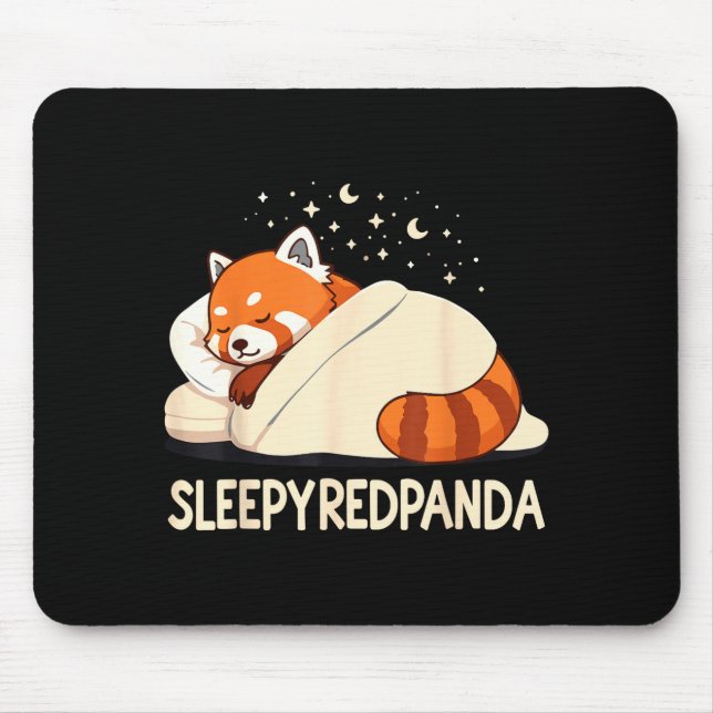 Red Panda Sleep Pajamas  Musmatta (Framsidan)