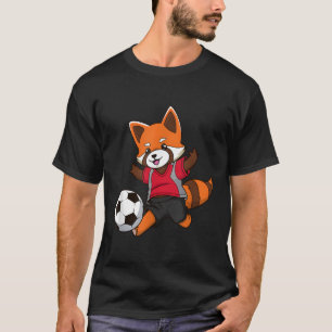 Red Panda Soccer T Shirt