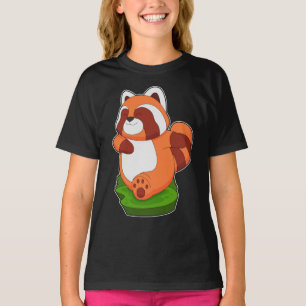 Red Panda Springer Running Sports T Shirt