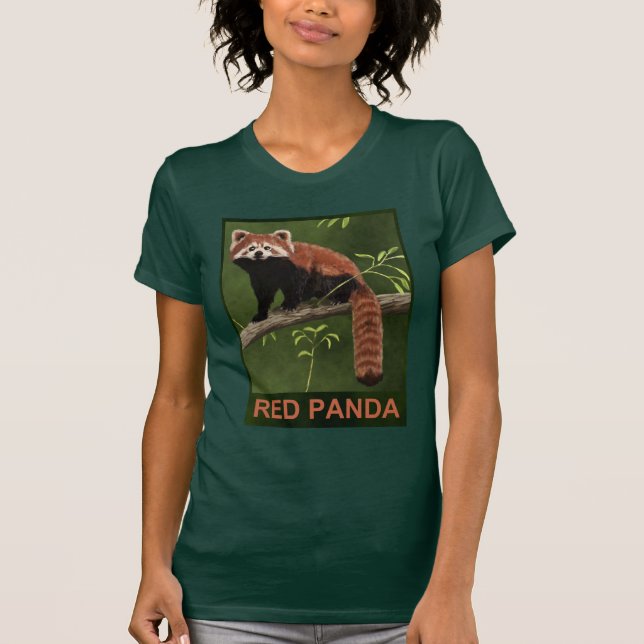 Red Panda T Shirt (Framsida)
