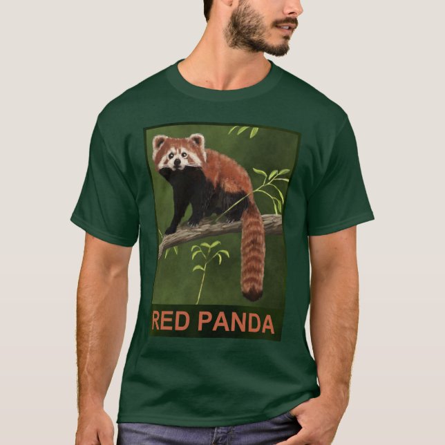 Red Panda T-shirt (Framsida)