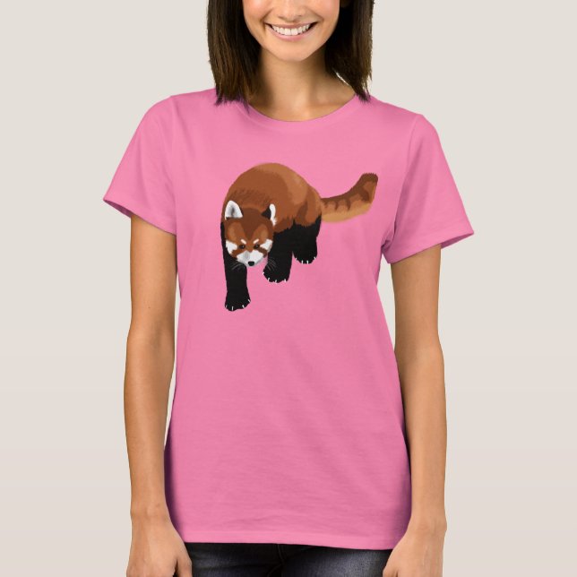 Red Panda T-shirt (Framsida)