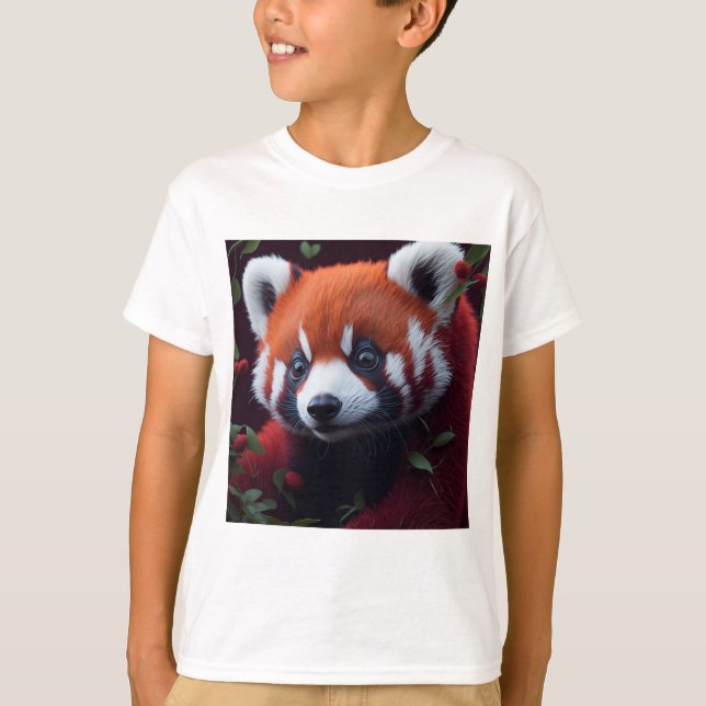 Red Panda T Shirt (Framsida)
