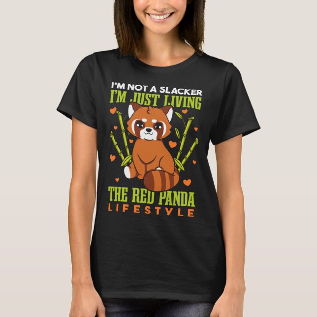 Red Panda T Shirt (Framsida)