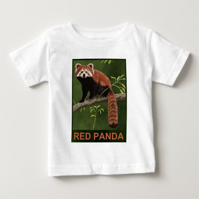 Red Panda T Shirt (Framsida)