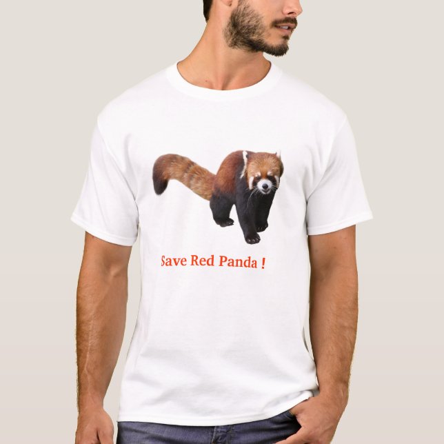 “Red Panda” T-shirt (Framsida)