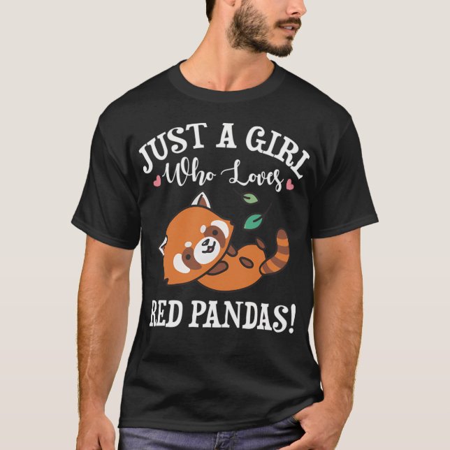 Red Panda T Shirt (Framsida)