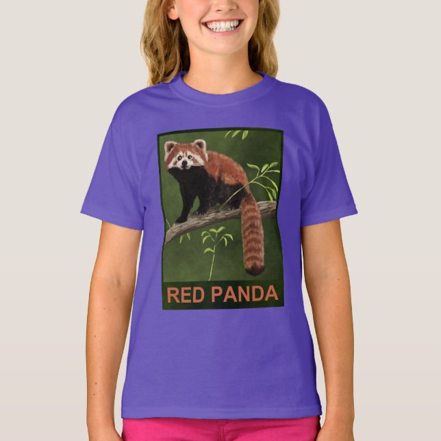 Red Panda T-shirt (Framsida)