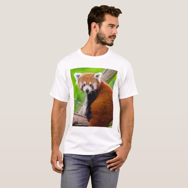 Red Panda T Shirt (Hel framsida)