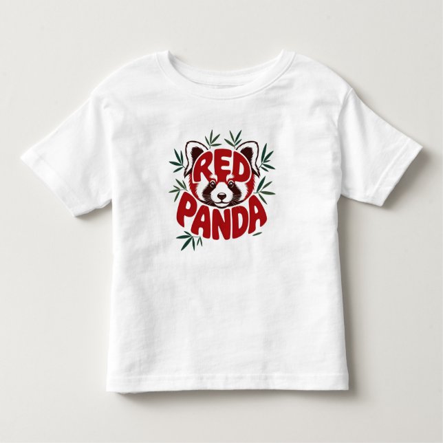 Red Panda T Shirt (Framsida)