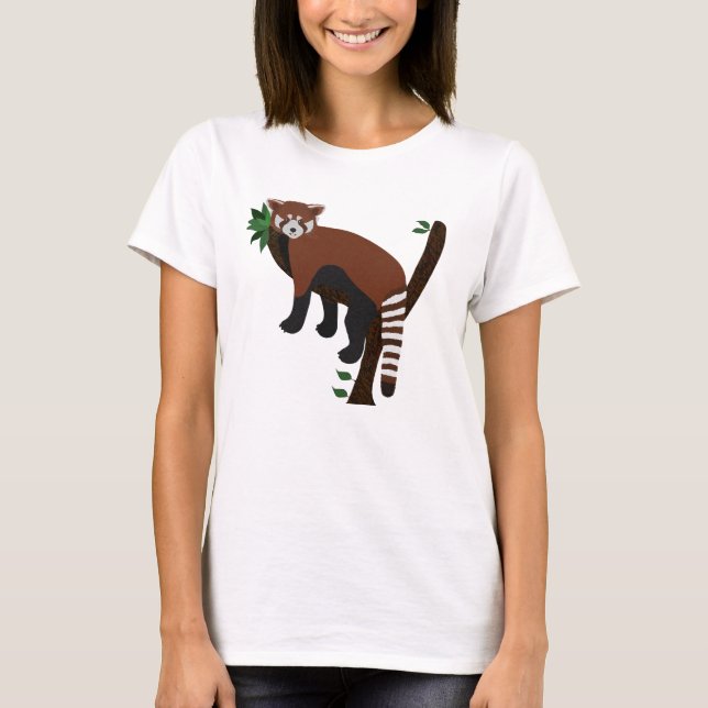 Red Panda T-shirt (Framsida)