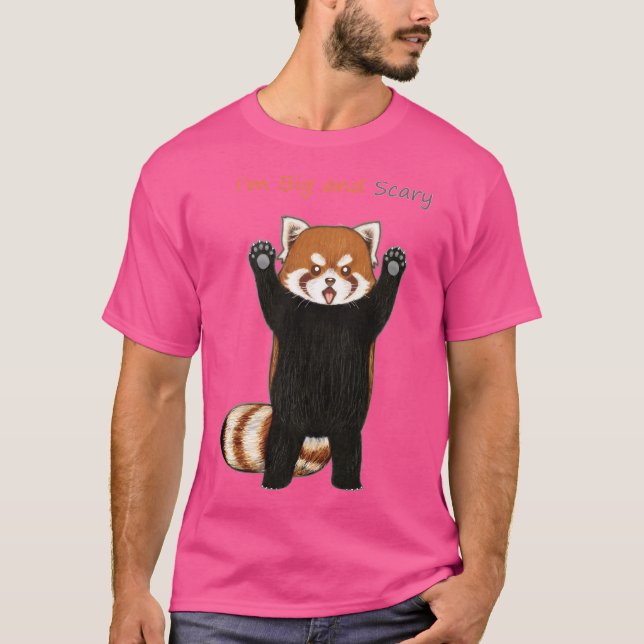 Red Panda T Shirt (Framsida)