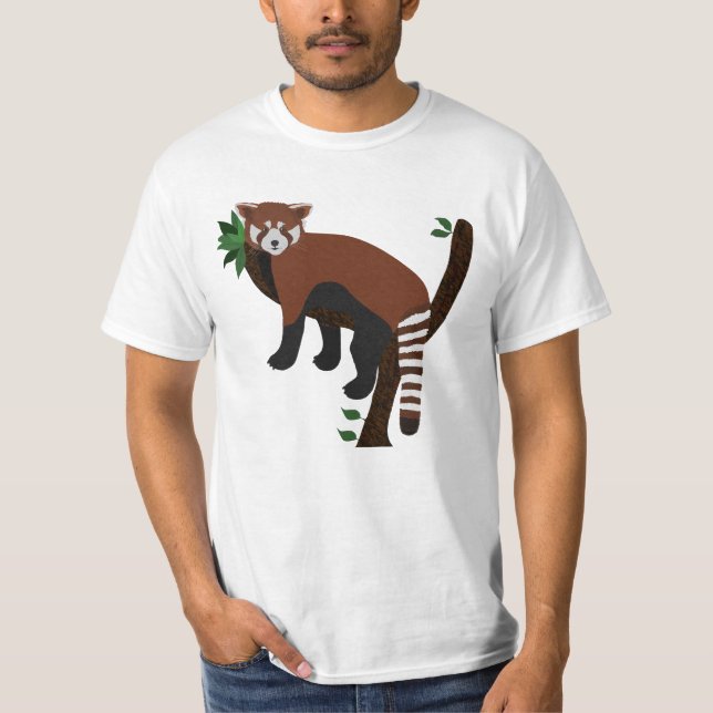 Red Panda T-Shirt (Framsida)