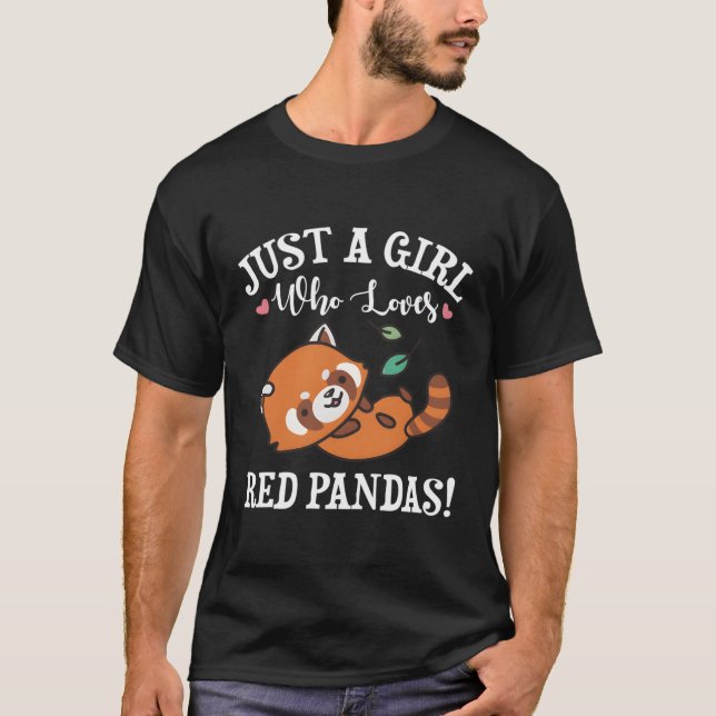 Red Panda T Shirt (Framsida)