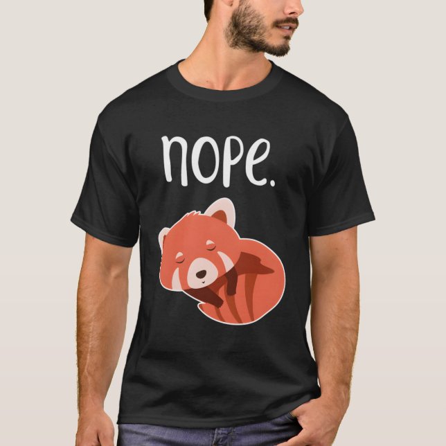 Red Panda T Shirt (Framsida)