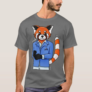 Red Panda Tuxedo T Shirt