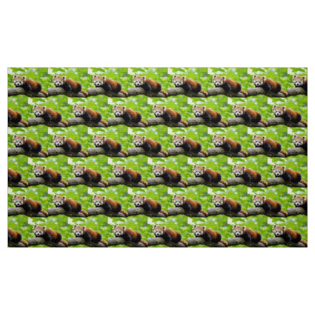 Red Panda Tyg (Fat Quarter)