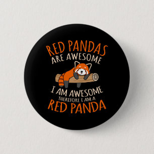 Red Pandas är Fantastisk Cute Pet Animal Panda Ä Knapp