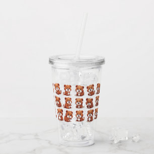 Red Pandas Take Away Mugg