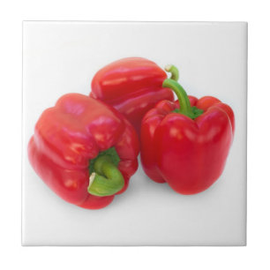 Red paprika kakelplatta