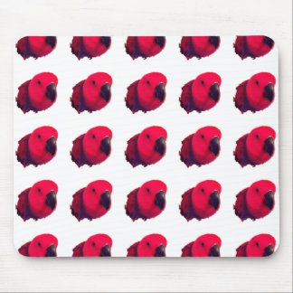 RED PARROTS MOUSEPAD MUSMATTA