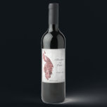 Red Peacock Bröllop Vin-etikett Vinflaska Etikett<br><div class="desc">Anpassa en unik vin-etikett för din bröllopsmottagning med en röd peacock Bröllop Vin-etikett. Vin-etiketten har en elegant som kan användas mot ömtålig löv och grym bakgrund. Anpassa till namn i brudgummen och till bröllop-datumet. Ytterligare bröllop-förråd finns även med den här utformningen.</div>