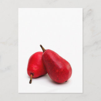 Red Pear Vykort