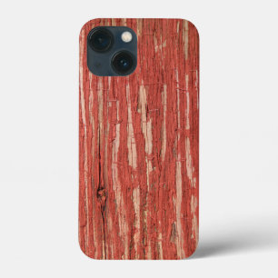 Red Peeling Paint