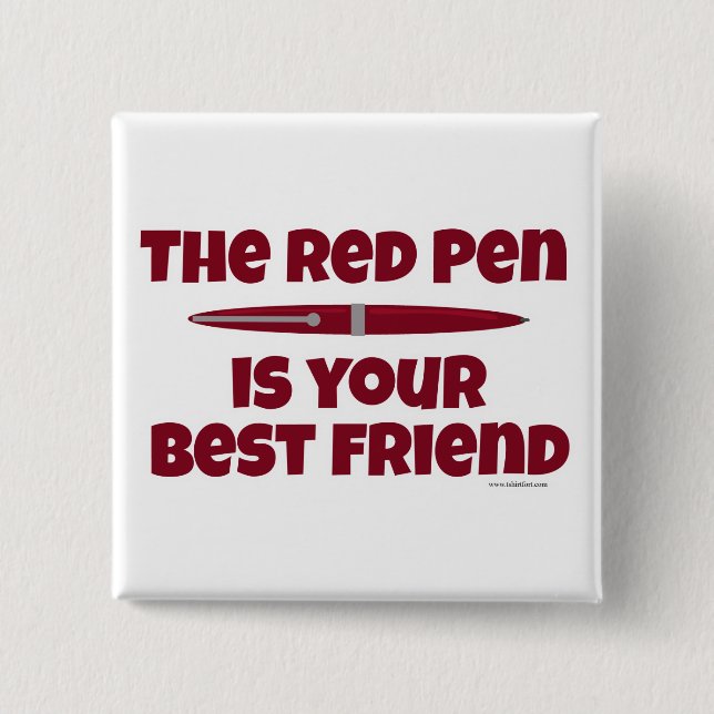 Red Pen Editor Best Friend Write Processaa Knapp (Framsida)