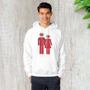 Red People Wear Headphone Manar Hoodie