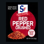 Red Pepper Crushed Sce Group Family Matching Hallo Poster<br><div class="desc">Red Pepper Crushed Sce Group Family Matching Halloween</div>