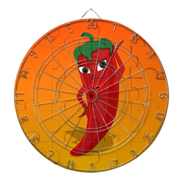 Red Pepper Diva Jigszle Puzzle Darttavla (Framsidan)